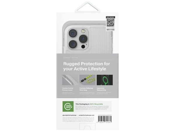 Uniq Combat Active Magclick ladeetui for iPhone 16 Pro Max - Hvit