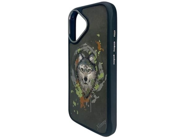 Nimmy Wilk iPhone 16-deksel mørkegrå