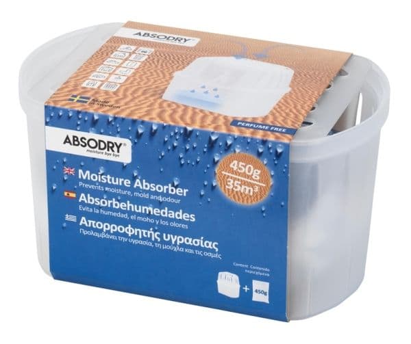 JetWorld ABSODRY MINI COMPACT 450 g hvit