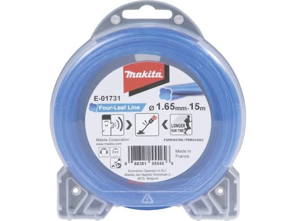 Makita - Mowing line - 1.65 mm - lengde: 15 m