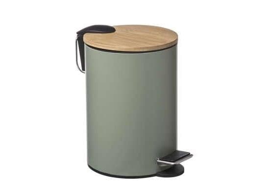 Five_S_Smart søppelbøtte 3L Softcl Bam Khaki