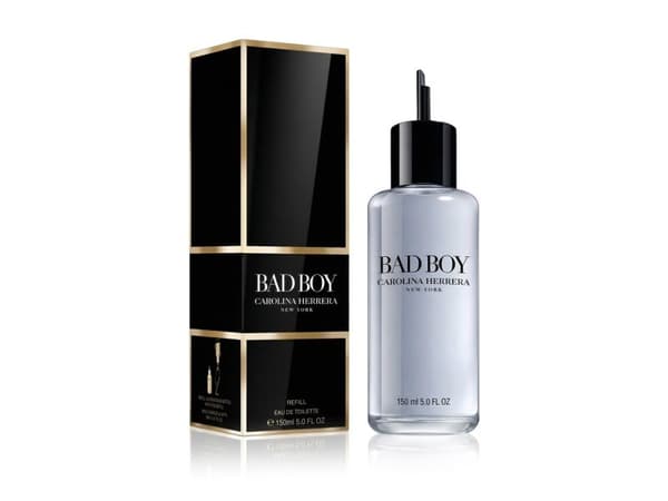 Carolina Herrera Bad Boy Eau De Toilette Spray Refillable 150ml