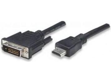 Manhattan - Adapterkabel - HDMI han til DVI-D han - 3 m