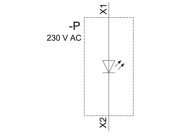 Siemens 3SU1156-6AA50-3AA0 Ljusdetektor 1 st