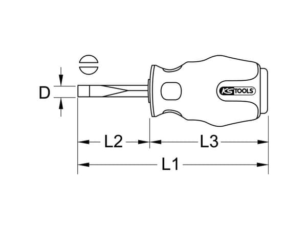 KS Tools 151.1131, 98 mm, 40 g