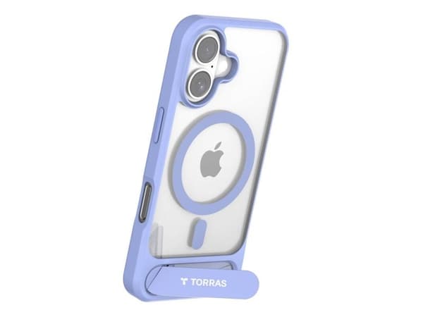 Torras Pstand-sarjan kotelo iPhone 16:lle (sininen)