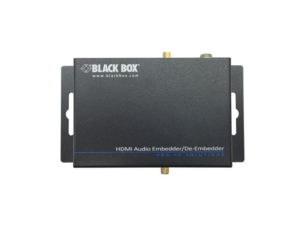 Black Box Audio Embedder/De-embedder - HDMI - Ljudinbäddare/avbäddare