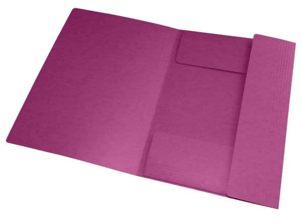 FOLD ELAST OXFTFIL+ PRI A4 VIO PACx10