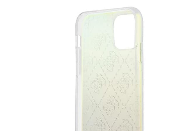 Guess GUHCP12M3D4GIRBL hardcase 4G 3D-mønster til iPhone 12/12 Pro 6.1" - iriserende/iriserende