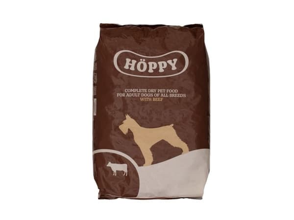 Hoppy Dry hundfoder Hoppy, nöt, 10 kg