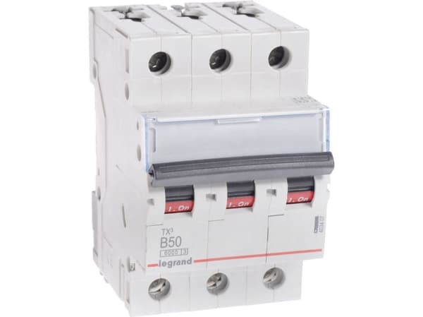 Legrand TX3, Dvärgbrytare, Typ B, IP20, 240 - 415 V