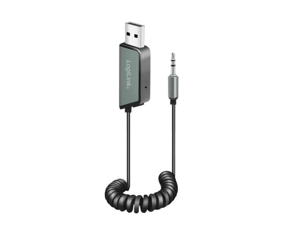 LogiLink Stereo Bluetooth in-car (AUX) audio receiver, BT5.3