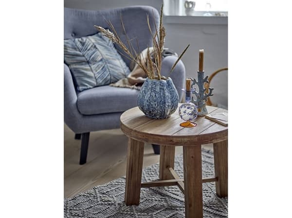 CREATIVE COLLECTION Hetty vase, blå, steingods