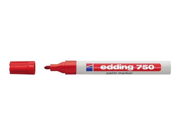Paintmarker edding 750, röd