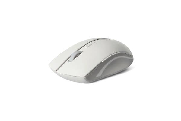 Rapoo 7200M, Molempikätinen, Optinen, RF Wireless + Bluetooth, 1600 DPI, Valkoinen