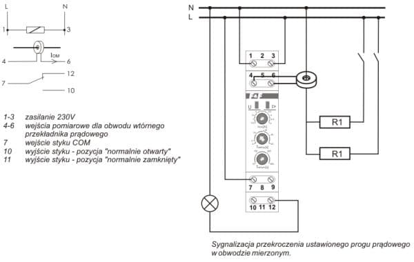 F&F effektbegränsare för samarbete med strömtransformator OM-611
