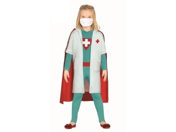 Super Doktor heltinde kostume