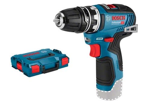 Bosch GSR12V-35FC + GFA 12-B FlexiClick + GFA L-BOXX - SOLO