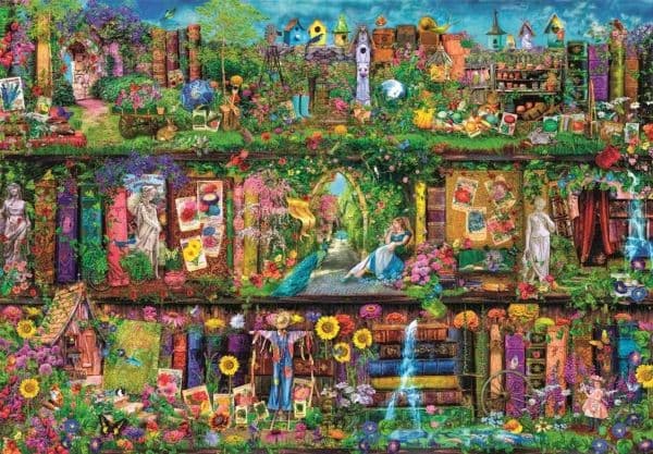 Clementoni Puzzle 6000 palaa Puutarhahylly