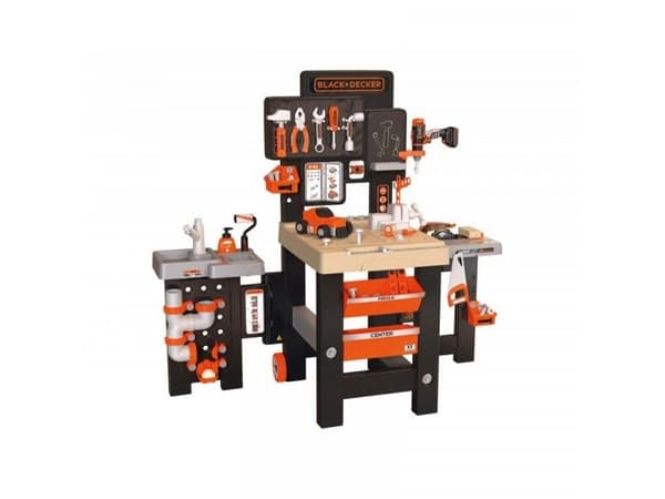Smoby Black & Decker Mega Center verkstadsbänk