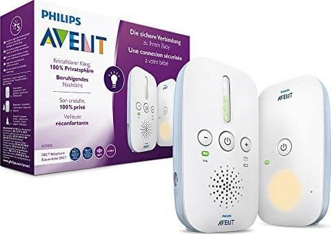 Philips Avent SCD503 - Spedbarnsovervåkingssystem - DECT - 120 kanaler