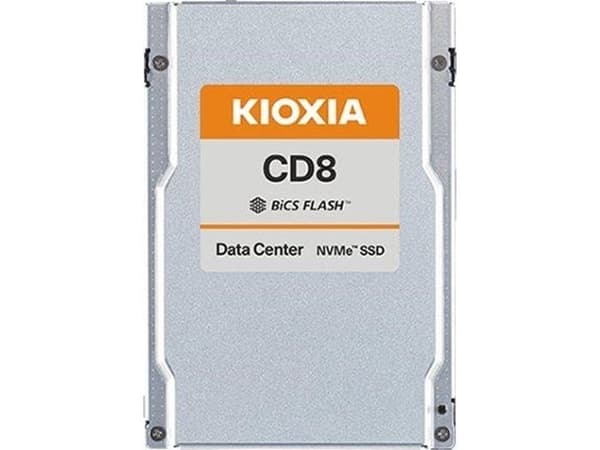 Kioxia CD8-R, 3,84 TB, 2.5", 7200 MB/s