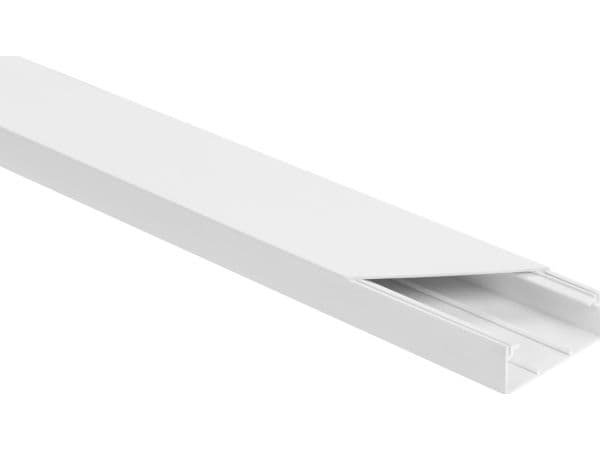 Elinstallationslist set vit LS 60x25 2 m