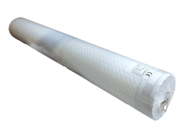 Glasvæv 1 x 25 m – 25 m² – hvid