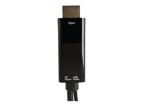 Techly HDMI to DisplayPort 4K*30Hz Adapter Cable with USB Power