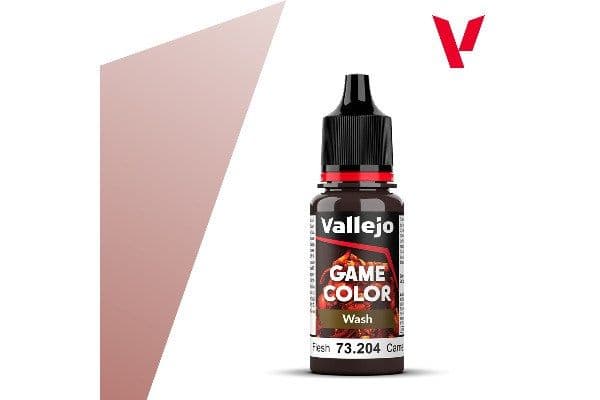 Vallejo 73.204, Röd, Akrylfärg, 17 ml, 1 styck