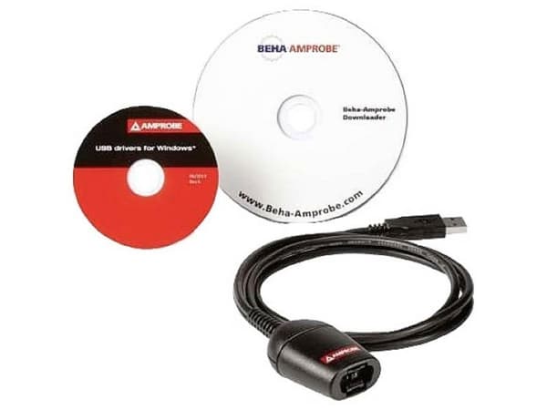 Beha Amprobe 4372676 TL-USB-liitäntäkaapeli USB Input Kit 1 kpl