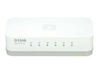 dlinkgo GO-SW-5E - Switch - 5 x 10/100 - skrivbordsmodell