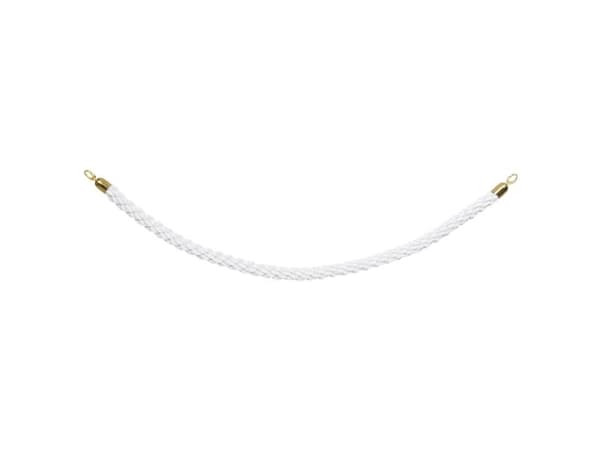 Securit® Classic Gold reb hvid med kliklås i rustfrit stål