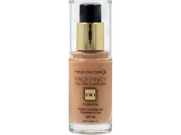 Max Factor Facefinity All Day Flawless Flexi-Hold 3in1 Primer Concealer Foundation SPF20 77 30 ml