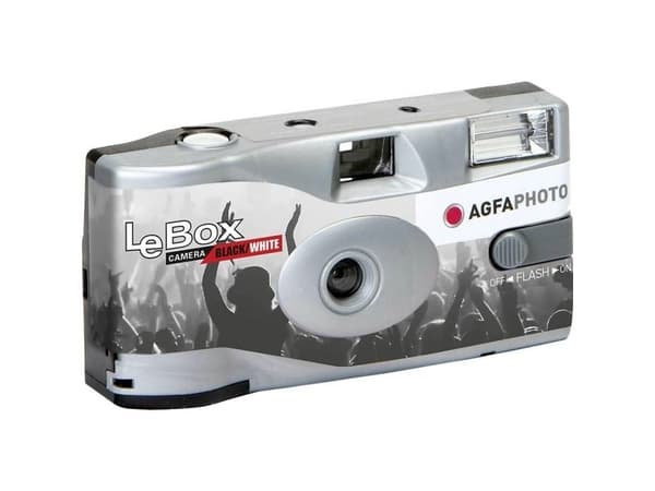AgfaPhoto Agfa LeBox Flash svart/vit 400/36