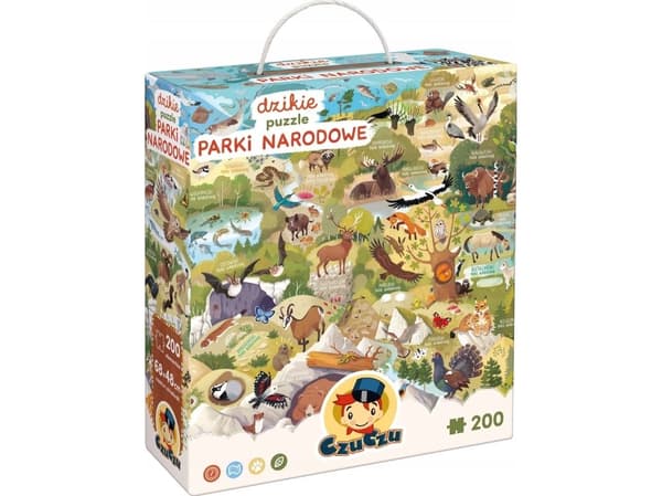 Wild-puslespill – Nasjonalparker 200 brikker