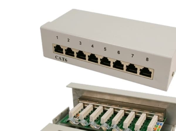 LogiLink NP0016A, RJ-45, Cat6, Grå, ISO/IEC 11801 E