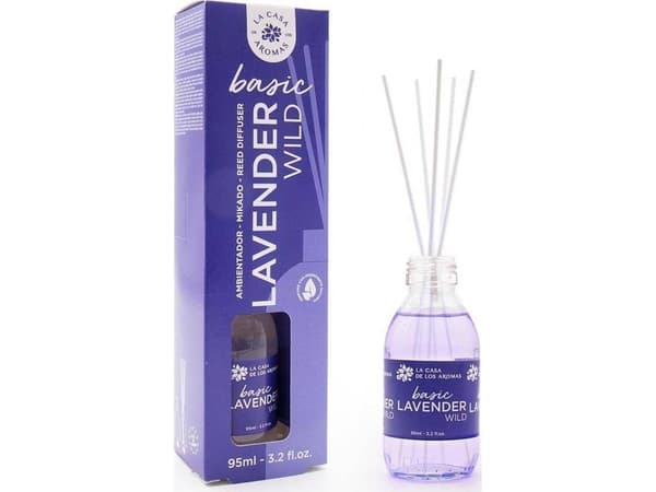 LA CASA DE LOS AROMAS_Basic lavendelduftende pinner 95ml