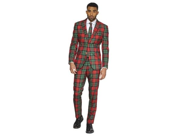 OppoSuit Trendy Tartan