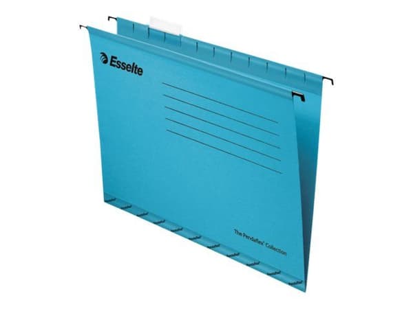 Hängemappe Esselte Classic forsterket Folio /25 Blå