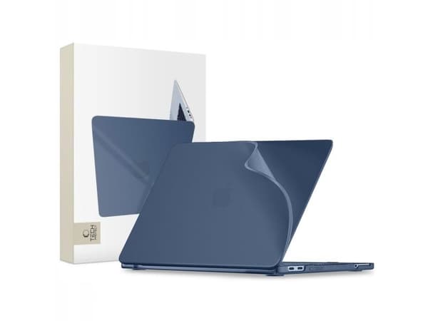 Tech-Protect softshell-etuiet for MacBook NEO 13 2026 matt indigo