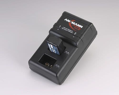 ANSMANN POWERline 2 - Batterilader - (for 2x9V) - 75 mA - Europa