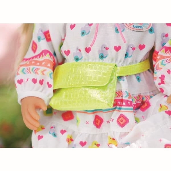 DUKKETILBEHØR - BB BOHO KJOLE 43 CM