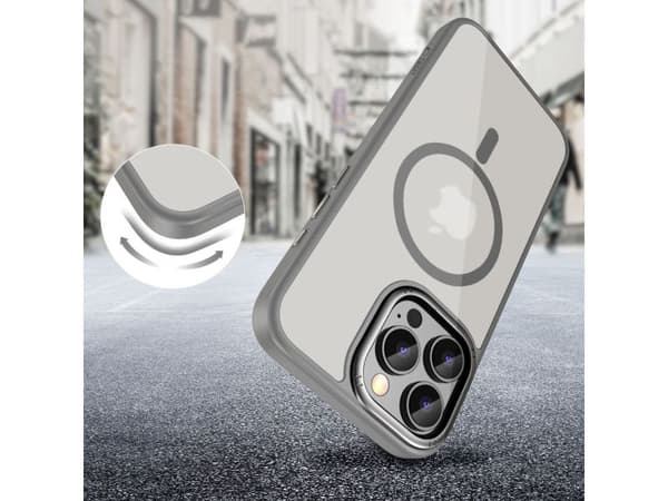 Tech-Protect MagEdge MagSafe-etui for iPhone 16 Pro Max - titan