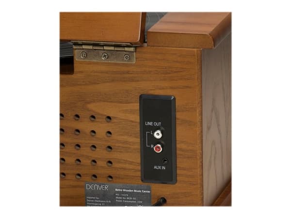 DENVER MCR-50 - Ljudsystem - 5 Watt (Total)