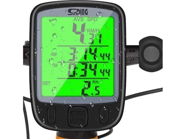 Retoo WATERPROOF BICYCLE COUNTER 25 LCD FUNCTIONS