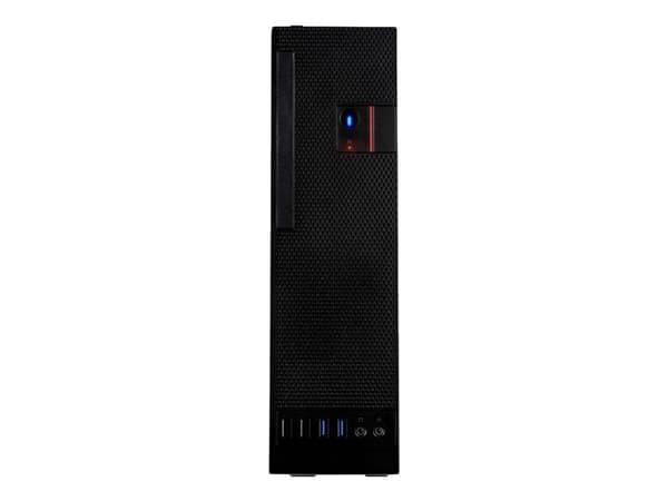 Inter-Tech S-331, Työpöytä, PC, Musta, mikro ATX, Mini-ITX, 7,5 cm, 23 cm