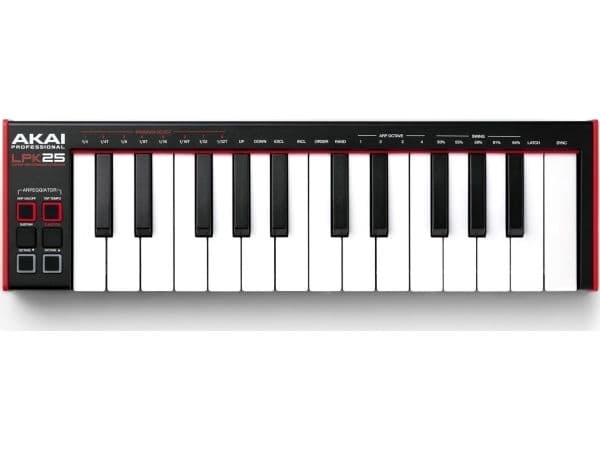 AKAI LPK 25 MKII USB/MIDI mini controller-tangentbord