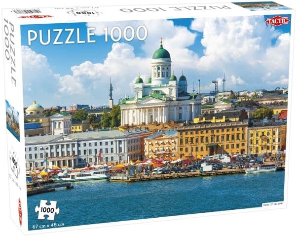 Tactic Puzzle Lovers View of Helsinki 1000 pcs puzzle