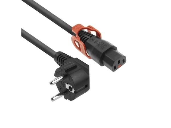 ACT AK5151 Stromkabel Schwarz 2 m CEE7/7 C13-Koppler (AK5151)